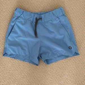 Free fly shorts, XS, blue, like new